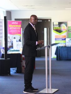 Lord Lieutenant Mr Derrick Anderson CBE