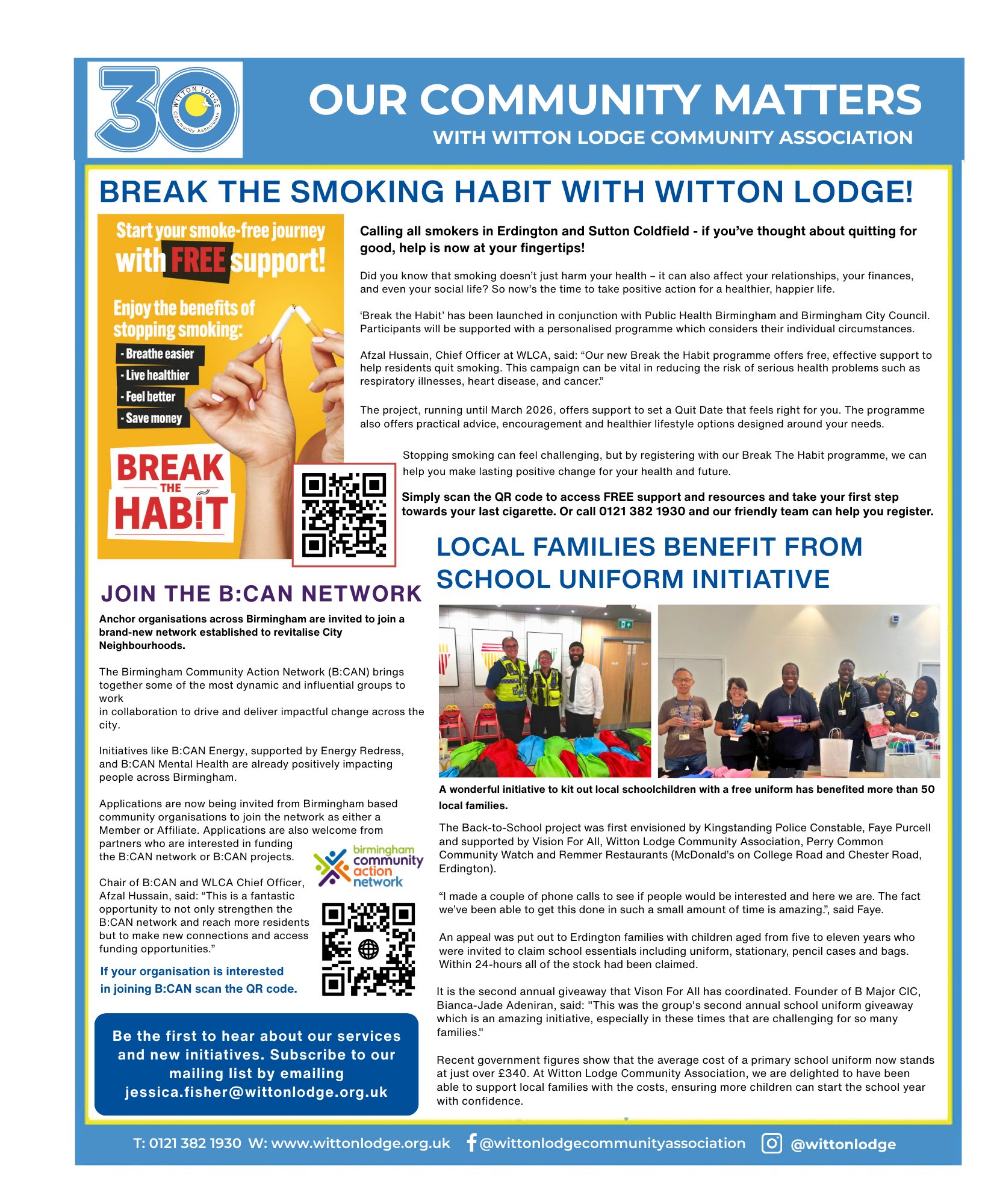 WLCA Community Anchor 2 - September