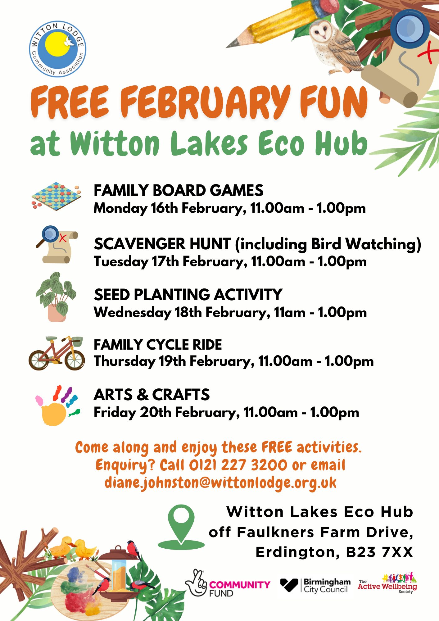 Featured image for “FREE Half-Term Fun at Witton Lakes Eco Hub!”